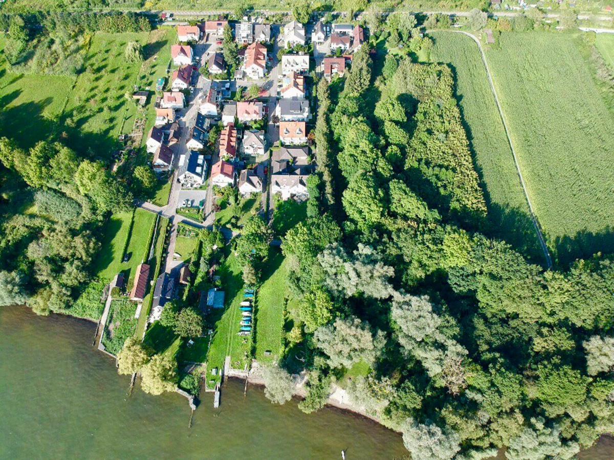 Wohlfuehl-Apartment Auenwald Im Naturschutzgebiet Mit Privatstrand Фрідріхсгафен Екстер'єр фото